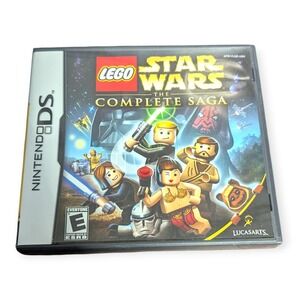 LEGO Star Wars The Complete Saga Nintendo DS Game Complete CIB